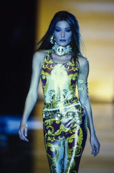 carla bruni versace skirt|gianni Versace designer.